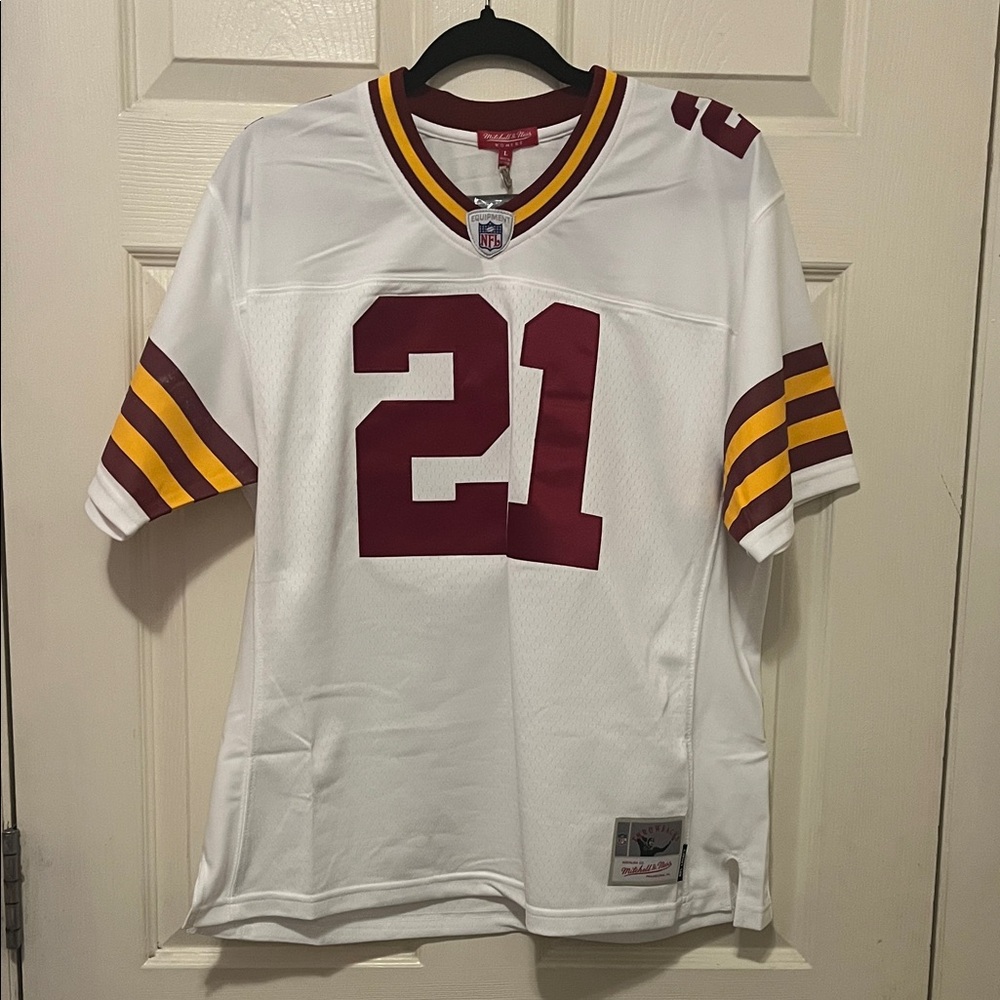 Mitchell & Ness Women's Washington Redskins #21 Jersey L